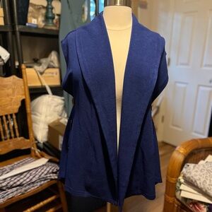 Elegant Blue Women's Sweater by Soft Surroundings